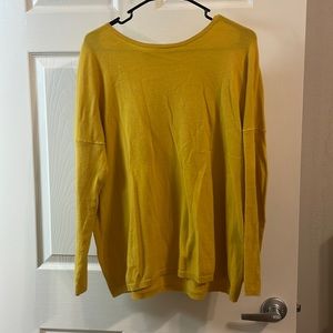 Zara yellow sweater